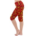 Seamless-pattern-slavic-folk-style Lightweight Velour Cropped Yoga Leggings View2