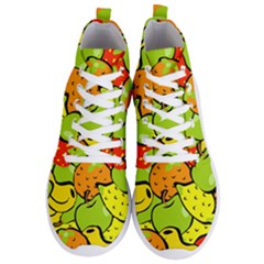 Fruit Food Wallpaper Men s Lightweight High Top Sneakers by Dutashop
