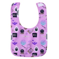 Micro Pink Goth Baby Bib by InPlainSightStyle