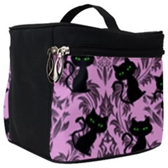 Pink Cats Make Up Travel Bag (big) by InPlainSightStyle