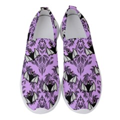 Purple Bats Women s Slip On Sneakers by InPlainSightStyle