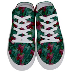 Rare Excotic Forest Of Wild Orchids Vines Blooming In The Calm Half Slippers by pepitasart