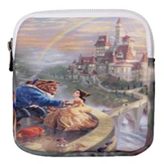 Beauty And The Beast Castle Mini Square Pouch by artworkshop