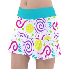 It s Swell - White - Pickleball Classic Skort By Dizzy Pickle Classic Tennis Skirt by DZYP