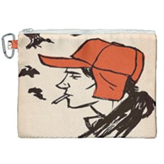 Catcher In The Rye Canvas Cosmetic Bag (xxl) by artworkshop