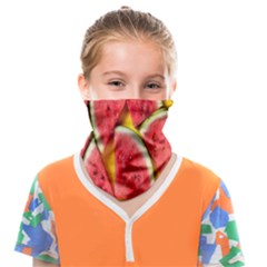 Watermelon Face Covering Bandana (kids) by artworkshop