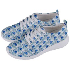 Flowers Pattern Men s Lightweight Sports Shoes by Sparkle