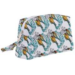 Birds Wristlet Pouch Bag (large) by Sparkle