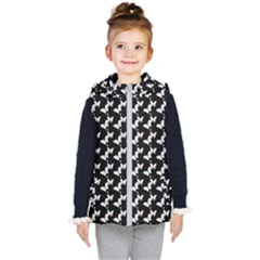 Butterfly Kids  Hooded Puffer Vest by Sparkle