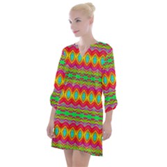 Cerebral Candy Open Neck Shift Dress by Thespacecampers