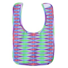 Electro Stripe Baby Bib by Thespacecampers
