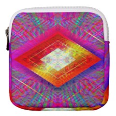 Diamond In The Rough Mini Square Pouch by Thespacecampers