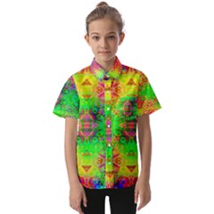 Higher Love Kids  Short Sleeve Shirt by Thespacecampers
