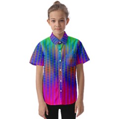 Intoxicating Rainbows Kids  Short Sleeve Shirt by Thespacecampers