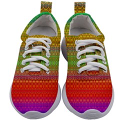 Rainbow Road Kids Athletic Shoes by Thespacecampers