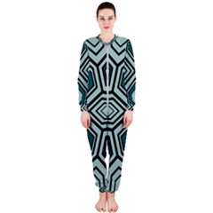 Abstract Pattern Geometric Backgrounds Onepiece Jumpsuit (ladies) by Eskimos