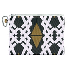 Abstract Pattern Geometric Backgrounds  Canvas Cosmetic Bag (xl) by Eskimos