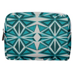 Abstract Pattern Geometric Backgrounds  Make Up Pouch (medium) by Eskimos