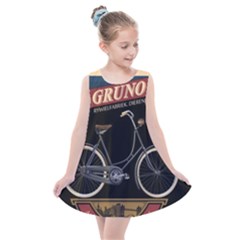 Gruno Bike 002 By Trijava Printing Kids  Summer Dress by nate14shop
