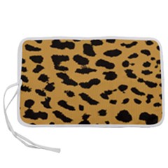 Animal Print - Leopard Jaguar Dots Pen Storage Case (m) by ConteMonfrey