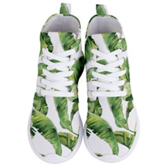Sheets Tropical Plant Palm Summer Exotic Women s Lightweight High Top Sneakers by artworkshop