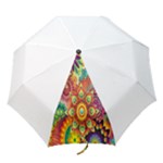Mandalas Colorful Abstract Ornamental Folding Umbrellas