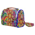 Mandalas Colorful Abstract Ornamental Satchel Shoulder Bag