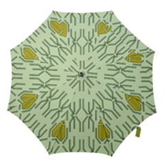 Abstract Pattern Geometric Backgrounds Hook Handle Umbrellas (large) by Eskimos