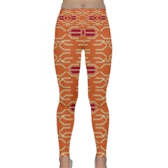 Abstract Pattern Geometric Backgrounds  Lightweight Velour Classic Yoga Leggings by Eskimos