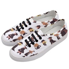 American Horror Story Cartoon Women s Classic Low Top Sneakers by nate14shop