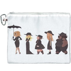 American Horror Story Cartoon Canvas Cosmetic Bag (xxxl) by nate14shop