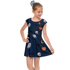 Halloween Kids  Cap Sleeve Dress by nate14shop