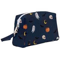 Halloween Wristlet Pouch Bag (large) by nate14shop