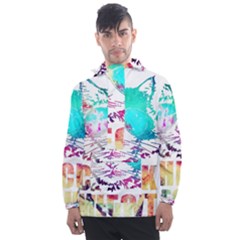 Check Meowt Men s Front Pocket Pullover Windbreaker by nate14shop