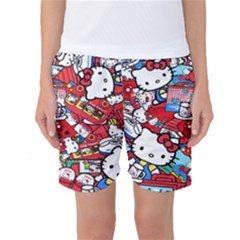Hello-kitty Women s Basketball Shorts by nate14shop