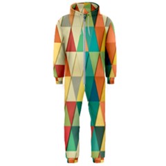 Geometric Hooded Jumpsuit (men) by nate14shop