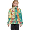 Geometric Kids  Puffer Bubble Jacket Coat View1