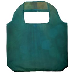 Background Green Foldable Grocery Recycle Bag by nate14shop