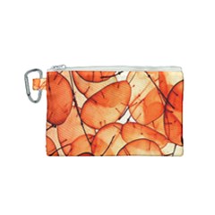 Orange Canvas Cosmetic Bag (small) by nate14shop