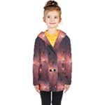 Milky-way-galaksi Kids  Double Breasted Button Coat