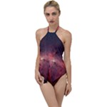 Milky-way-galaksi Go with the Flow One Piece Swimsuit