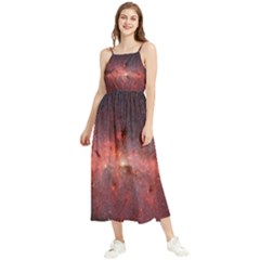 Milky-way-galaksi Boho Sleeveless Summer Dress by nate14shop