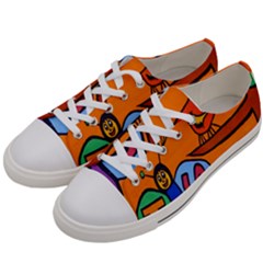 Graffiti 1 Women s Low Top Canvas Sneakers by nate14shop
