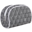 Grid Wire Mesh Stainless Rods Metal Make Up Case (Large) View1