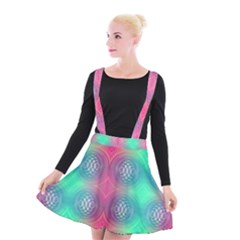 Infinity Circles Suspender Skater Skirt by Thespacecampers