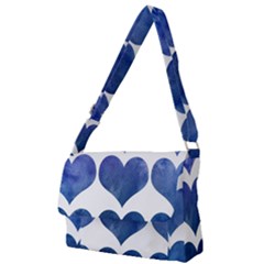 Valentin Heart  Love Full Print Messenger Bag (l) by artworkshop