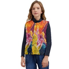 Art-color Kid s Short Button Up Puffer Vest	 by nate14shop