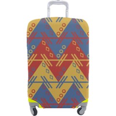 Aztec Luggage Cover (large) by nate14shop