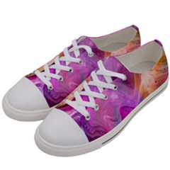 Background-color Women s Low Top Canvas Sneakers by nate14shop