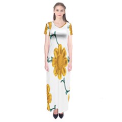 Easter Short Sleeve Maxi Dress by nate14shop